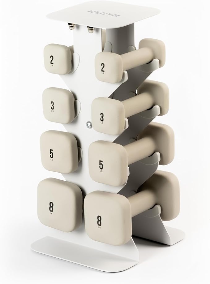 WeGym SafeGrip Dumbbells, Anti-Slip, Anti-Roll, Thick Handles, Free Weights, Square Dumbbells for Secure Workouts at Home, Weightlifting, and Personal Training