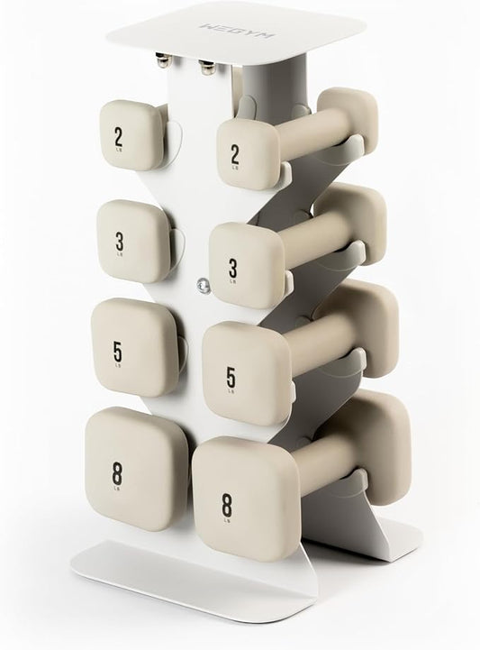 WeGym SafeGrip Dumbbells, Anti-Slip, Anti-Roll, Thick Handles, Free Weights, Square Dumbbells for Secure Workouts at Home, Weightlifting, and Personal Training