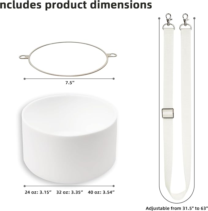 Silicone Boot Set for Owala Water Bottle 24 oz, 32 oz, 40 oz - Includes Non-Slip Sleeve, Shoulder Strap & Handle Strap, Perfect Owala Accessories, Fits Owala Tumbler, Owala FreeSip, Candy Coated