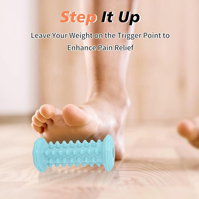 Plantar Fasciitis Relief,Foot Roller,Foot Massager Roller for Plantar Fasciitis,Deep Tissue Muscle Massage,Arch and Heel Pain Relief,Portable Reflexology Tool(Green)