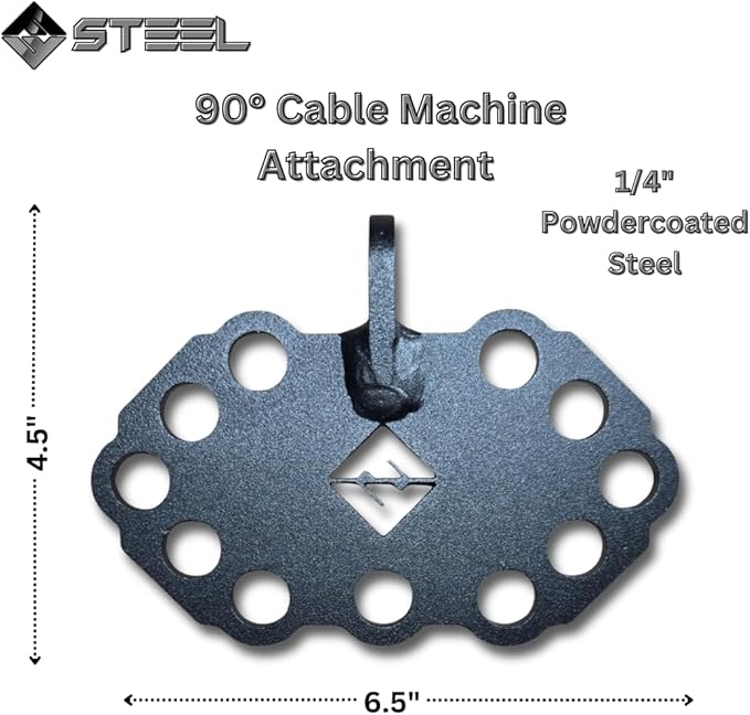 F&F STEEL Multi-Link - Cable Machine Attachment for Pulley Systems - Combine Multiple Cables in One