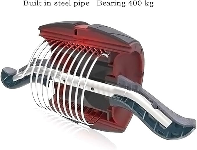 Perfect Fitness Ab Carver Roller Wheel With Built In Spring Resistance, At Home Core Workout Equipment