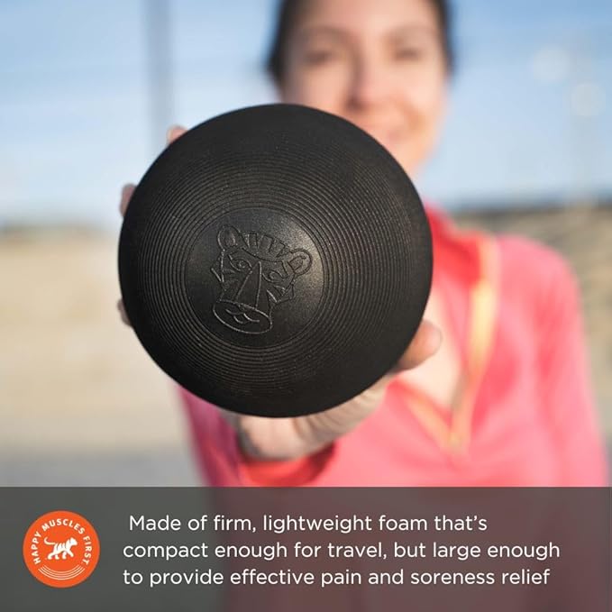 Tiger Tail Tiger Ball 5.0 Foam Roller Ball– Deep Tissue Massage Ball – Trigger Point Massage Therapy: Relief for HIPS, Glutes, Back & Shoulder – Treat Muscle Soreness – Help Increase Muscle Recovery