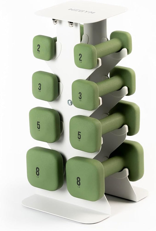 WeGym SafeGrip Dumbbells, Anti-Slip, Anti-Roll, Thick Handles, Free Weights, Square Dumbbells for Secure Workouts at Home, Weightlifting, and Personal Training