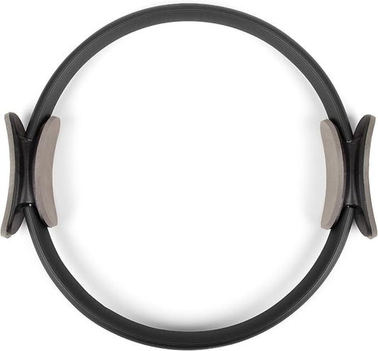 Phoenix Fitness Pilates Ring,Double Handle Exercise Circle Fitness Magic Circle Resistance Ring Dual Grip for Yoga Core Training,15 Inch