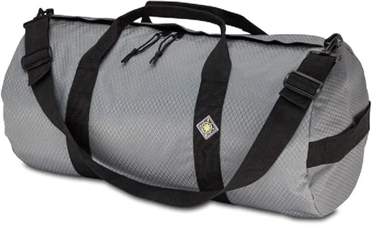 Diamond Ripstop Duffle Bags, Ultra Tough & Tear Resistant, Reinforced Stitching, Weatherproof, Packable Foldable Duffle Bag for Traveling