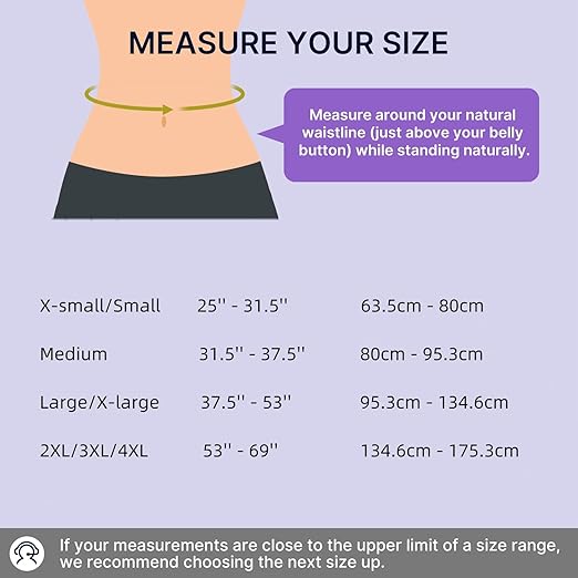 Fit Geno Back Brace for Lower Back Pain Women: Adjustable Lumbar Support Brace for Pain Relief - Breathable Waist Belt for Comfort - XS/S