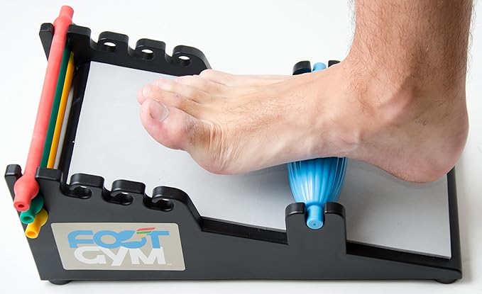 Foot Gym Recover and Treat Pain Related to Plantar Fasciitis, Achilles Tendonitis, shin splints, Foot Pain & Provide Rehab from Foot or Leg Injury with hot/Cold Massage Roller