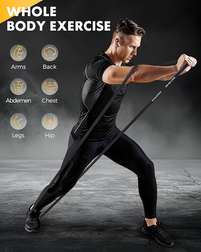 Resistance Bands, Exercise Bands, Resistance Bands for Working Out with Handles and Door Anchor, Workout Bands for Men Women with Protective Sleeve for Fitness Weights Work Out at Home