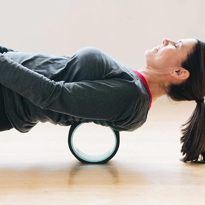 Chirp Wheel+ Foam Roller for Back Pain Relief, Muscle Therapy, and Deep Tissue Massage 4 and 6 Inch