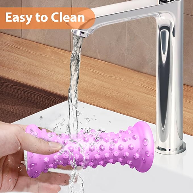 BESKAR Foot Massager Roller for Plantar Fasciitis Relief, Portable Feet Roller to Deep Tissue Muscle Massage, Foot Arch and Heel Pain, Reflexology Tool