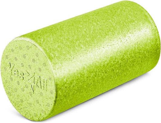 Yes4All High-Density EPP Round Back Roller Foam, Exercise Foam Roller for Yoga, Pilates & Stretching - 12, 18, 24, 36 inch