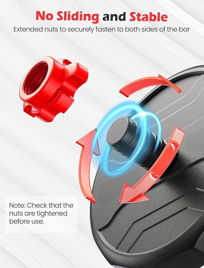 Adjustable Dumbbells, 20/30/40/55/60/70/80/90lbs Free Weight Set with Connector, 2 or 3 in 1 Dumbbells Used as Barbell, Kettlebells, Fitness Exercises for Home Gym Suitable for Men/Women