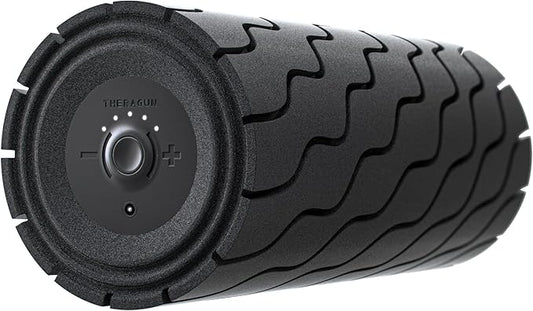 TheraGun Therabody WaveRoller - High Density Foam Roller for Body and Large Muscles. Bluetooth Enabled with 5 Customizable Vibration Frequencies in Therabody App