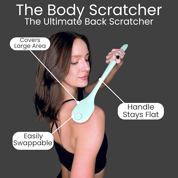 The Ultimate Back Scratcher, Scalp Massager, Back Massager & Exfoliator Large Scratch Surface, Gifts for Men Women, Itch Reliever - an All Body Scratcher Gives a Deep Soothing Scratch