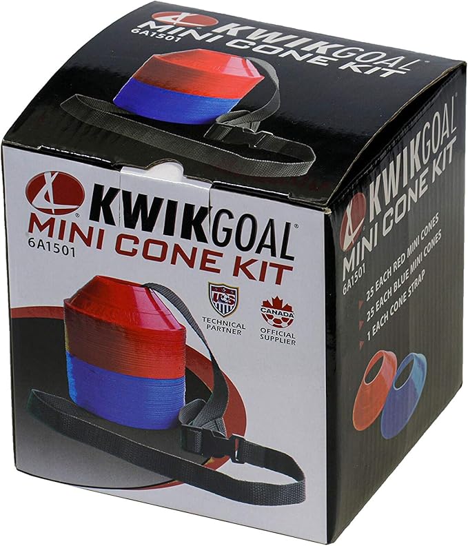 Kwik Goal Mini Disc Cone Kit (50-Pack)