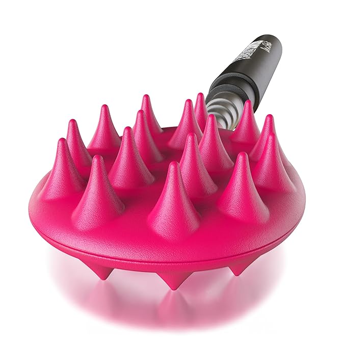 Cactus Scratcher Extendable Telescopic Back Scratcher - Extends 25" Long Double Sided Retractable Scratching Tool for Hand, Neck, Head, and Body - Universal Gift for Family, Pets, and Friends, Pink