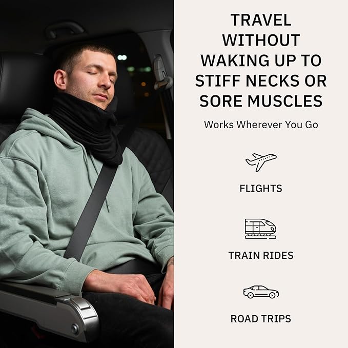 trtl Pillow - Scientifically Proven, Super Soft Neck Support Travel Pillow for Sleeping - Lightweight and Machine Washable - Ergonomic Design for Traveling on Airplanes, Cars, and Trains - Coral