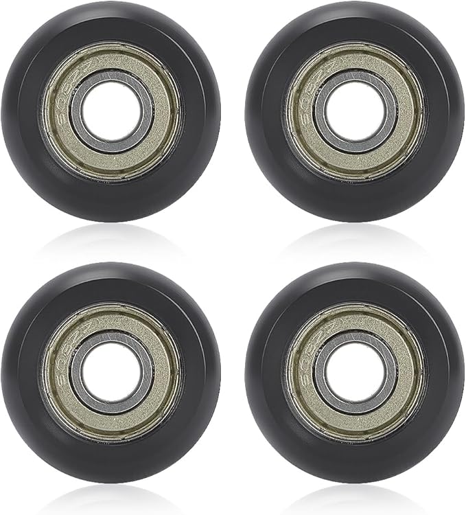 Replacement Roller Wheels For Aero Pilates Reformer Set of 4, Easy to Install, Smooth & Quiet Glide