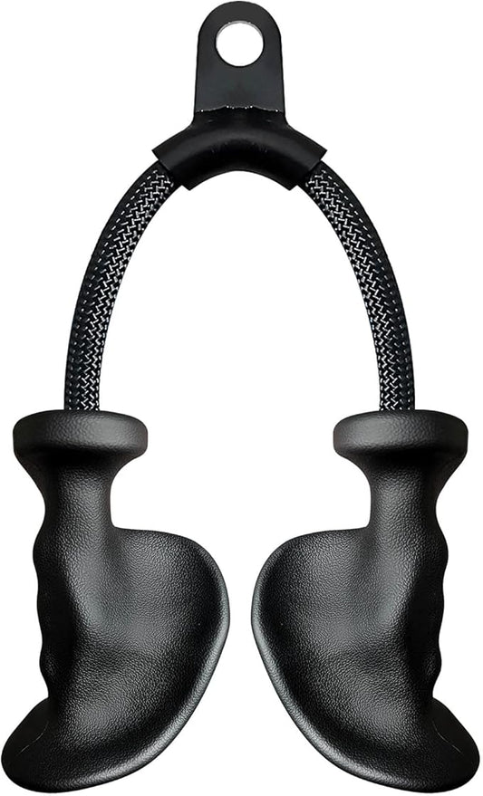 Ergonomic Tricep Rope Pulldown Attachments, Upgraded 27 32 40 & 47 Inch Extra Long Triceps Rope Cable Attachments for Gym, LAT Pull Down Bar for Cable Machine, Tricep Workout Cable Attachments