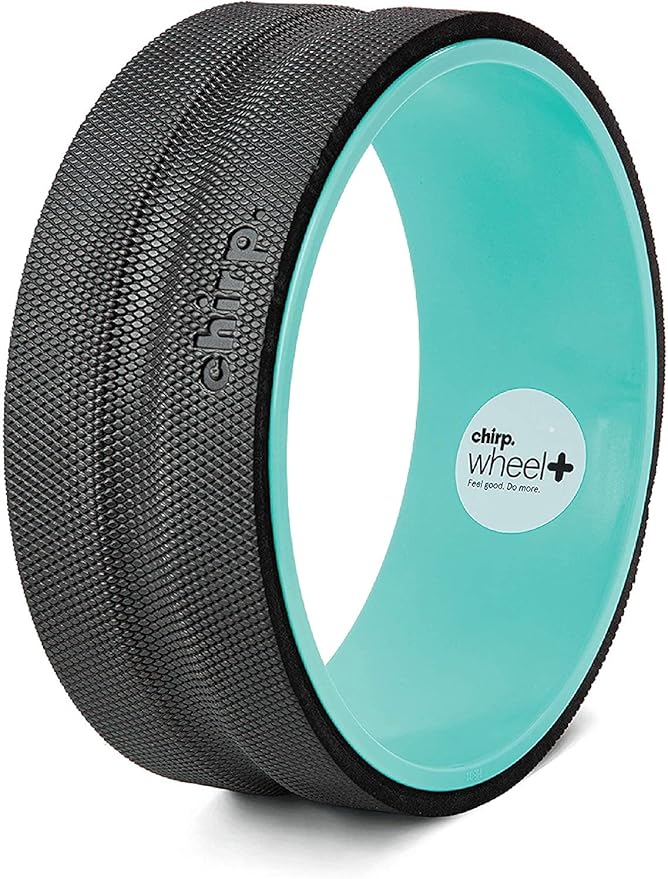 Chirp Wheel+ Foam Roller for Back Pain Relief, Muscle Therapy, and Deep Tissue Massage 10 and 12 Inch