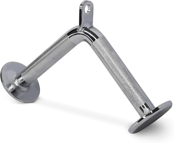 Yes4All Cable Machine Attachment, Row Handles, Tricep Rope, Straight Bar, V Bar, LAT Pulldown Accessories Load 880 LB for Home Gym