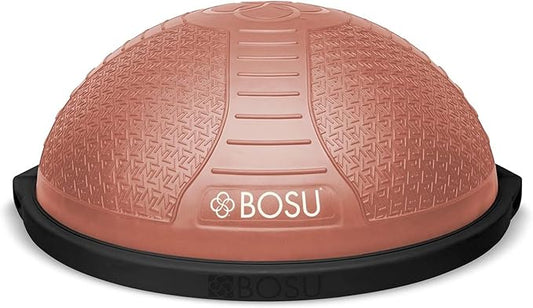 Bosu Half Ball Home Balance Exercise Trainer for Strength and Flexibility Workouts with Built to Last Burst Resistant Material and Hand Pump