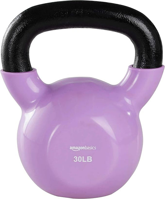 Amazon Basics Vinyl Kettlebell