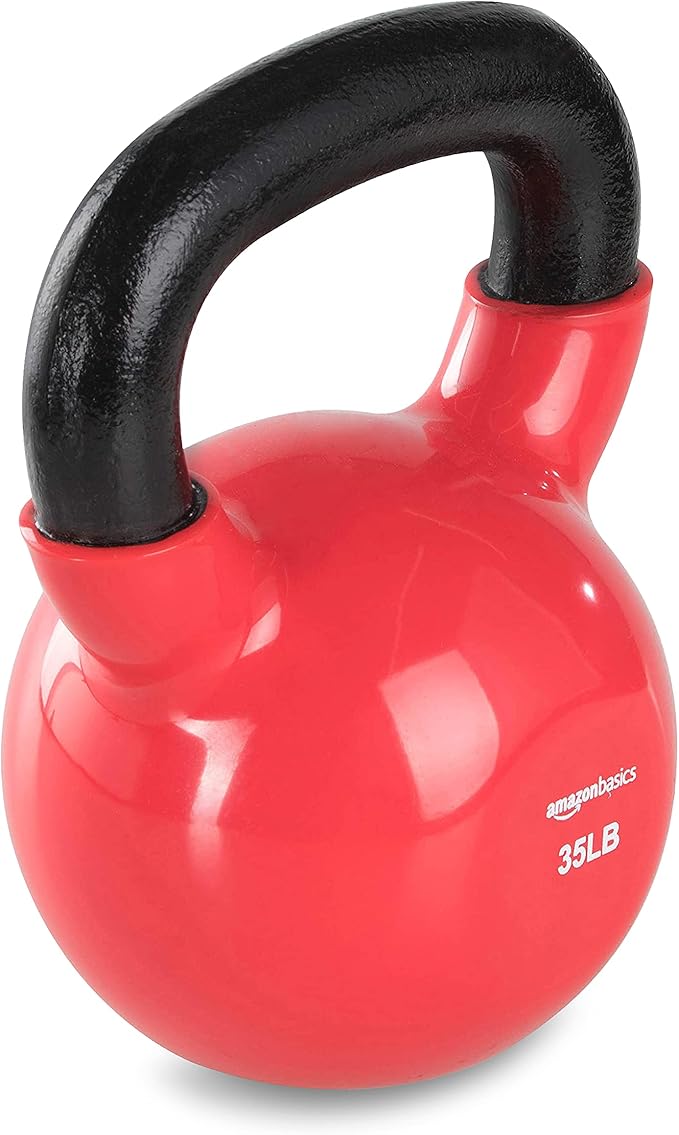 Amazon Basics Vinyl Kettlebell