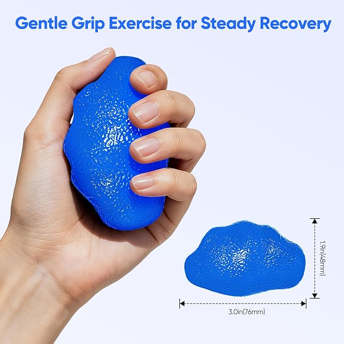 FitBeast Grip Strength Tester Set with Hand Strengthening Tools – Track Progress, Build Strength & Support Hand Recovery (3-in-1 Kit)