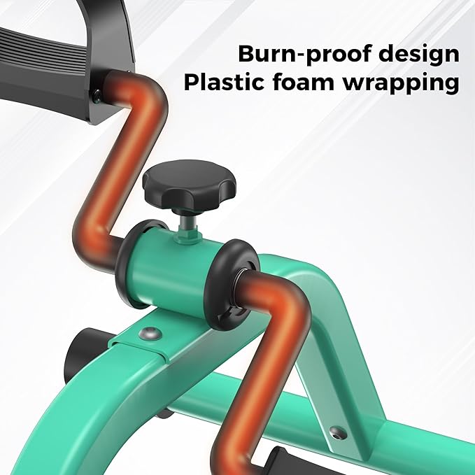 Pedal Exercise mini Exercise Bike for Leg and Arm Recovery Exercise Lightweight and Portable Floor Bike