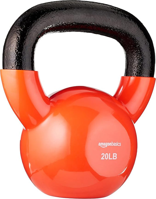 Amazon Basics Vinyl Kettlebell