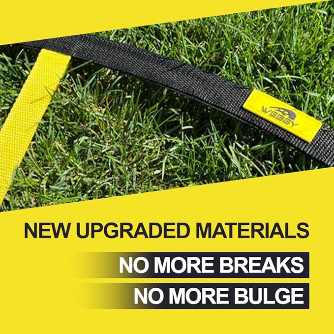 Webby Agility Trainer – Circle Speed and Agility Ladder for High Intensity Reactive Footwork Drills and Skills – A Circular Piece of Reaction Training Equipment That Changes The Way You Move