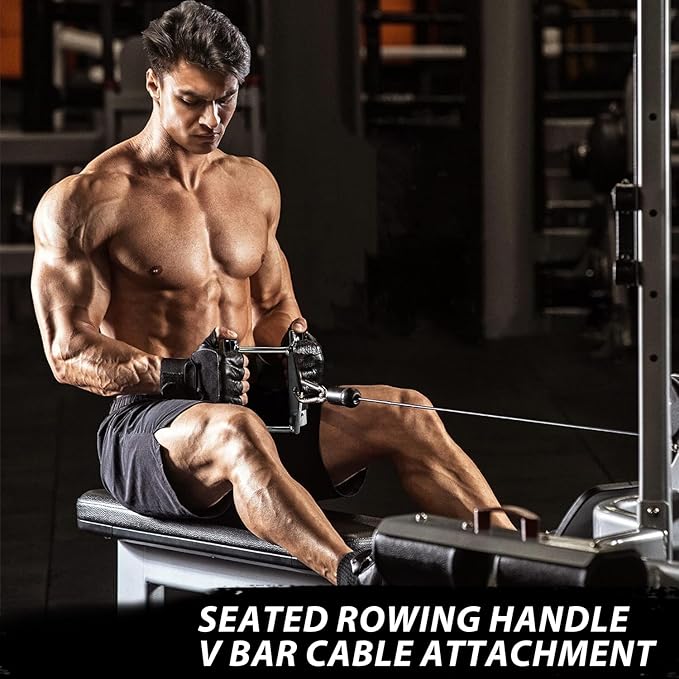 LAT Pulldown Attachments, Cable Machine Attachment Gym Accessories, Cable Attachments for Gym, Home Gym Accessories