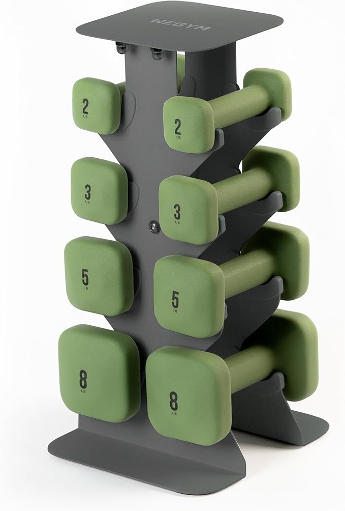 WeGym SafeGrip Dumbbells, Anti-Slip, Anti-Roll, Thick Handles, Free Weights, Square Dumbbells for Secure Workouts at Home, Weightlifting, and Personal Training