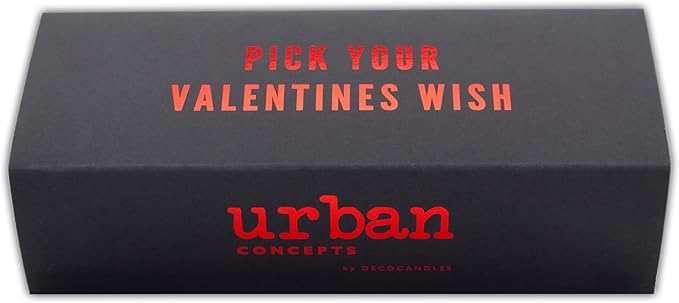 Happy Valentines Day Candle Gift Set - Spices & Evergreen, Tobacco Vanilla, Peach Mango - Gifts for Her, I Love You Gifts, Sexy Romantic Scented Candles (2.7 Oz. 3 PCS)