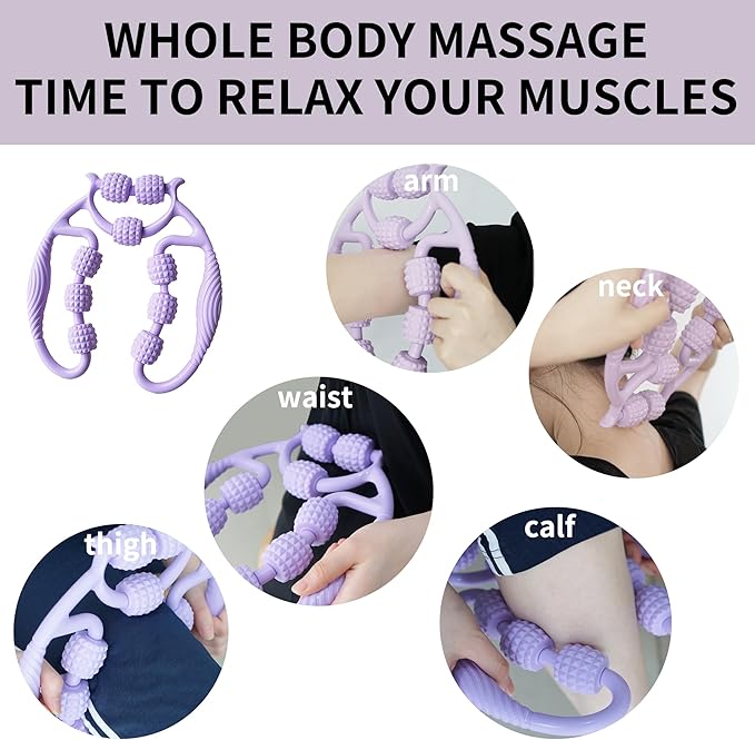 Premium Foam Roller,Muscle Roller,Deep Tissue Massager for Legs,Arms,Neck,Calves,Thighs,Back,Tennis and Golfer Elbow,Relieve Muscle Soreness,Stiffness and Tightness (Green)