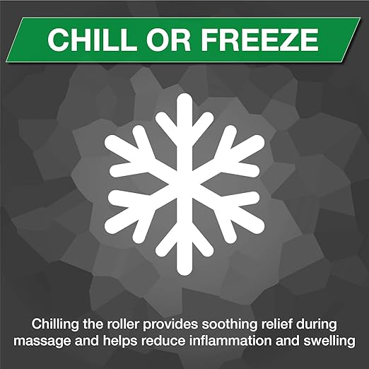 THERABAND Roller for Foot Relief, Massage Ball Roller for Arch Discomfort, Plantar Fasciitis Treatment, Heel Spurs Reliever, Best Foot Massager with Ridges for Self Myofascial Release