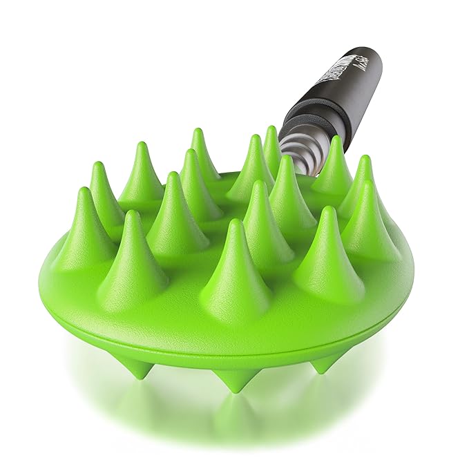 Cactus Scratcher Extendable Telescopic Back Scratcher - Extends 25" Long Double Sided Retractable Scratching Tool for Hand, Neck, Head, and Body - Universal Gift for Family, Pets, and Friends, Green