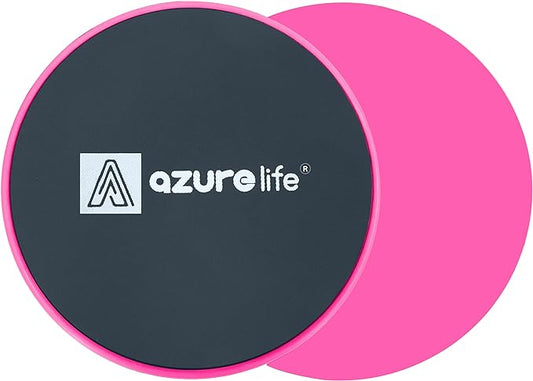 Exercise Core Sliders, Dual Sided Exercise Gliding Discs Use on Carpet or Hardwood Floors, Light and Portable, Perfect for Abdominal&Core Workouts
