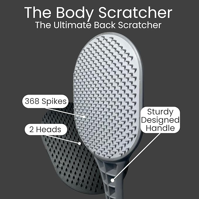 The Ultimate Back Scratcher, Scalp Massager, Back Massager & Exfoliator Large Scratch Surface, Gifts for Men Women, Itch Reliever - an All Body Scratcher Gives a Deep Soothing Scratch