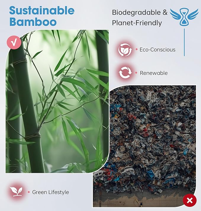 BambooCotton 3D Bluetooth Sleep Mask, LC-dolida 2025 New Sleep Headphones, Wireless Comfort, Sustainable Luxury for Better Sleep