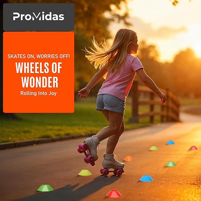 Mini Cones for Sports - Better Space Utilization - Comes with Shoulder Strap - for Agility Training Drills (Orange - 25 Pack)