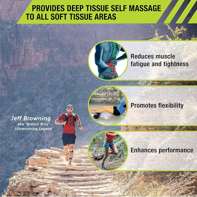 Pro-Tec Athletics Foam Rollers, Deep Tissue Massage Roller for Muscle Recovery and Physical Therapy, Durable Hollow Core