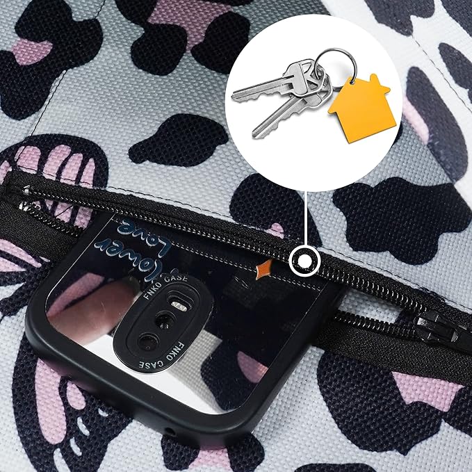 Fashion Printed Yoga Mat Bag with Large Side Pocket & Zipper Pocket Long Tote Yoga Bag Fit Most Size Mats - Holds More Yoga Accessories