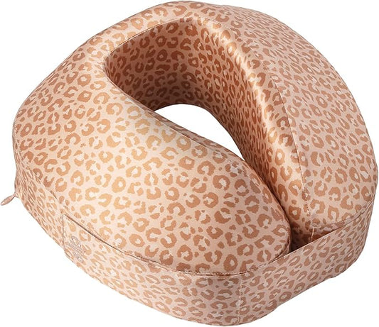 SLIP Silk Jet Setter Travel Pillow - Safari - The Slipsilk Difference Highest Grade Pure 22 Momme Mulberry Silk Pillowcase - Anti-Aging, Anti-Sleep Crease, Anti-BedHead