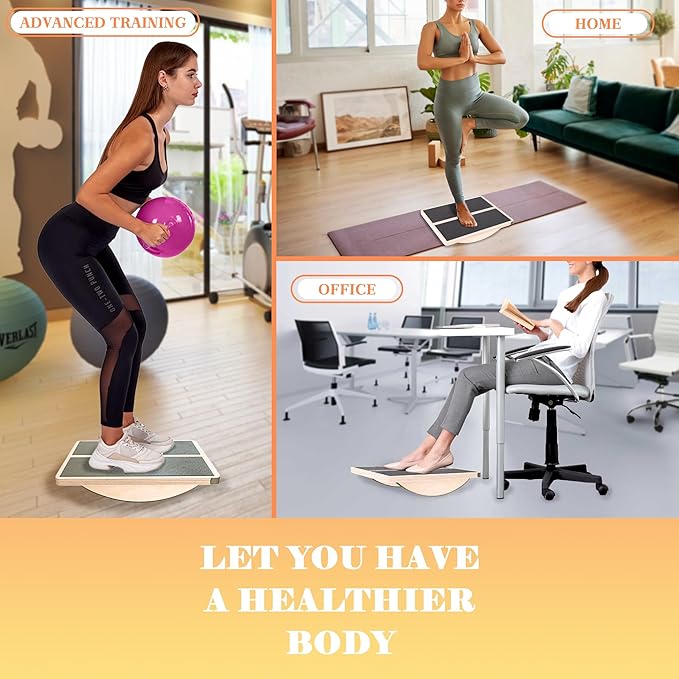 Professional Slant Board, Adjustable Incline Board and Calf Stretcher, Slant Board for Calf Stretching, Calf Stretch Board