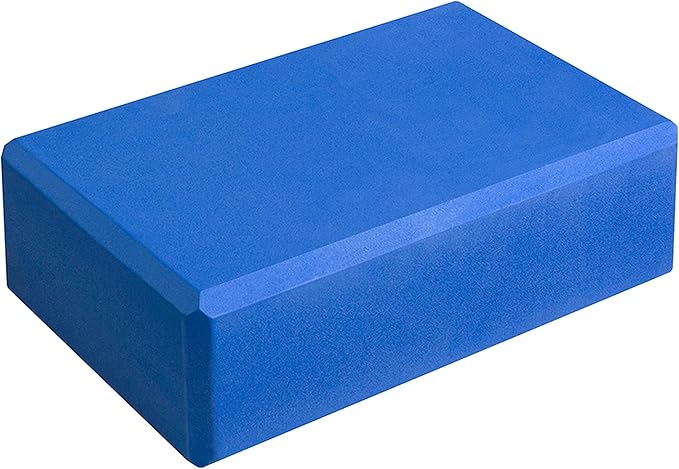 Hello Fit 3" Yoga Block, 10 Pack Bulk EVA Foam Yoga Blocks, Firm and Supportive Yoga Brick, Balance Foam for Stretching, Pilates, and Workout, 3" x 6" x 9"