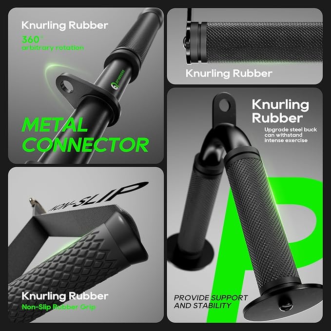 Cable Machine Attachment LAT Pulldown Attachments Cable Machine Accessories for Home Gym