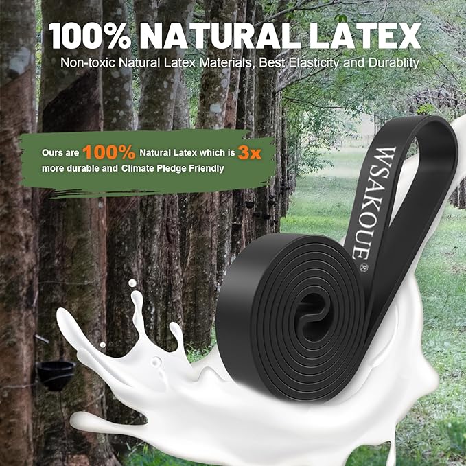 Resistance Bands, Pull Up Bands, Exercise Workout Bands for Working Out, Pull Up Assistance Bands Set for Men & Women, Body Stretching, Physical Therapy, Muscle Training